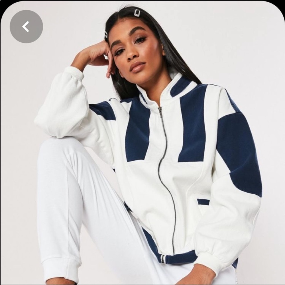 Missguided Patchwork Jacket - Picture 2 of 4